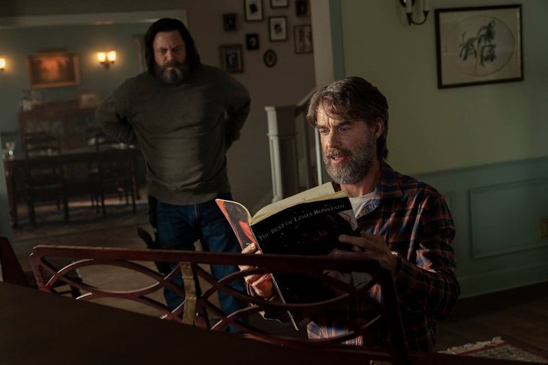 Nick Offerman plays Bill and Murray Bartlett plays Frank in 'The Last of Us' Season 1, Episode 3, vi...