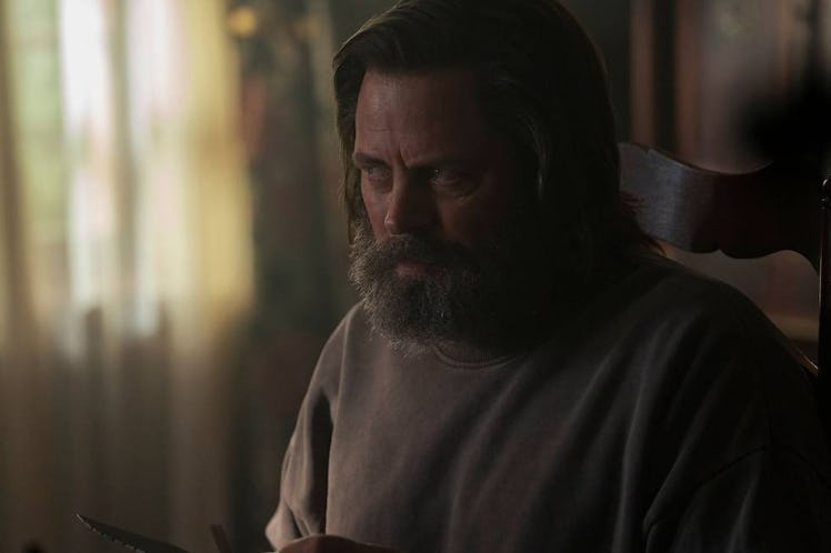 Nick Offerman as Bill in The Last of Us Episode 3