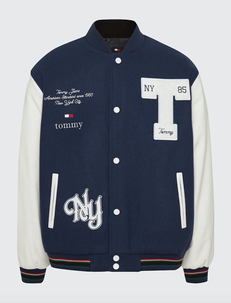 Tommy Collection Reversible Varsity Bomber