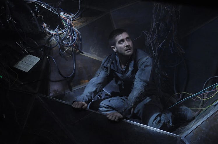 Jake Gyllenhaal as Colter Stevens in 2011's Source Code