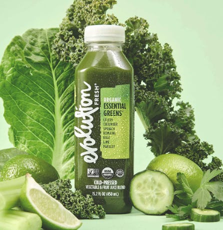 The Best Green Juices To Sip On For A Healthy Delicious Treat   Ed0f66b2 Cd9f 4712 92d5 76684b3c7dfc National Green Juice Day January 26 Evolution Fresh Organic Essential Greens 