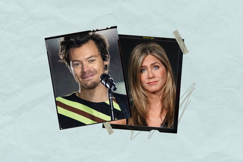 Harry Styles ripped his trousers in front of Jennifer Aniston. 