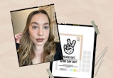 Bustle beauty writer Olivia Rose Rushing tried Peace Out Skincare's Acne Day Dots and penned an hone...