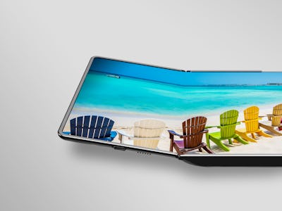 The Samsung Display Flex Hybrid prototype.