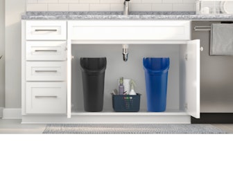 Rubbermaid Undercounter Trash and Recycling (2 Pieces)