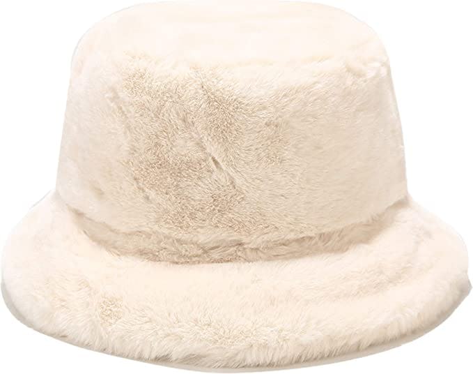 Umeepar Faux Fur Bucket Hat