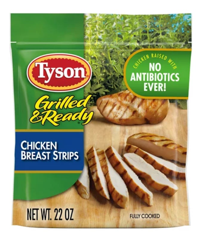 Tyson Grilled Chicken Breast Strips are a great Walmart appetizer for your Super Bowl party.
