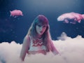 Taylor Swift's "Lavender Haze" music video seemingly included a hint that the singer will re-record ...