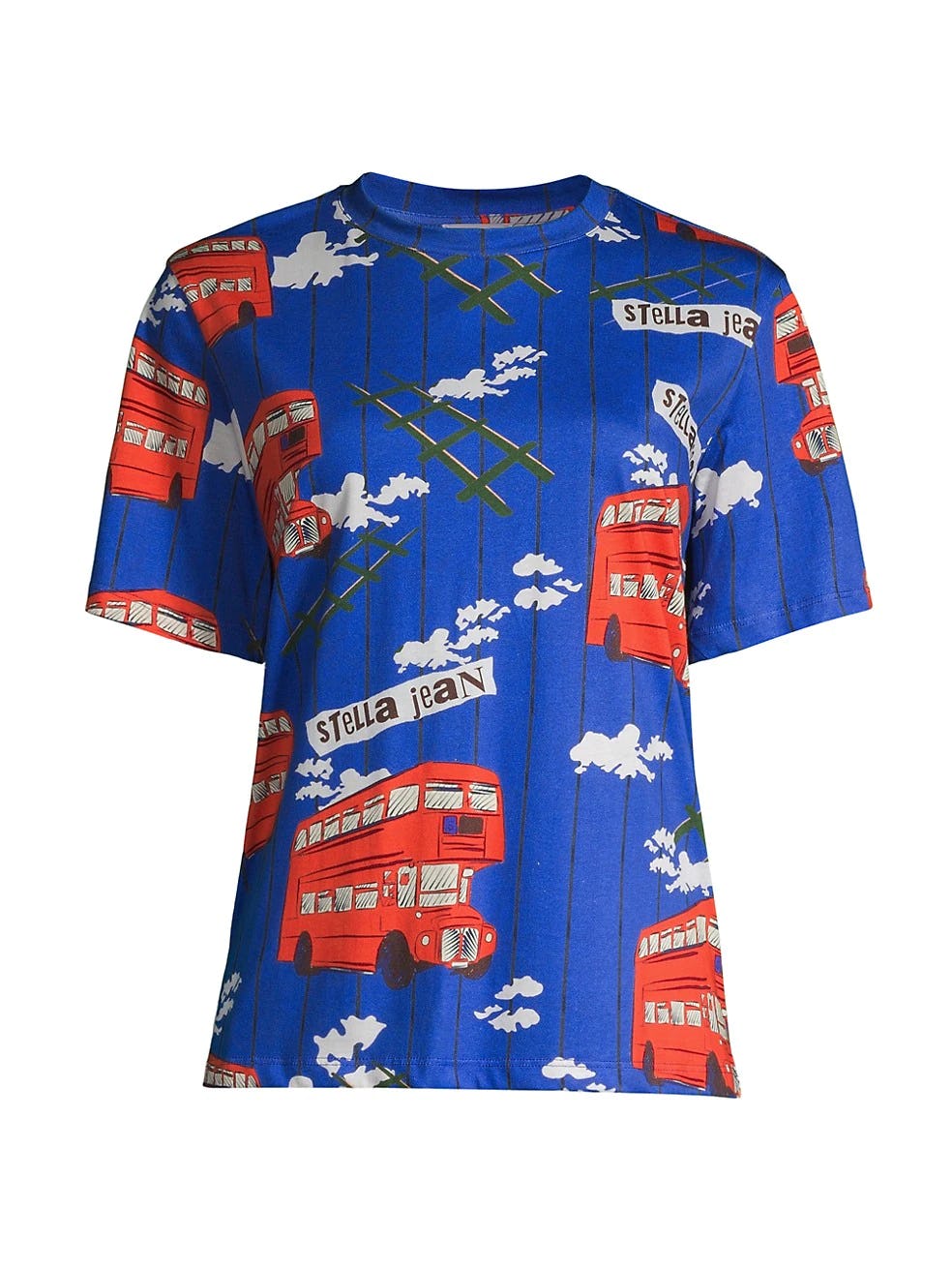 Stella Jean Bus Graphic T-Shirt