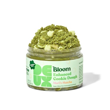 Deux Bloom Matcha Cookie Dough is a limited-edition flavor.