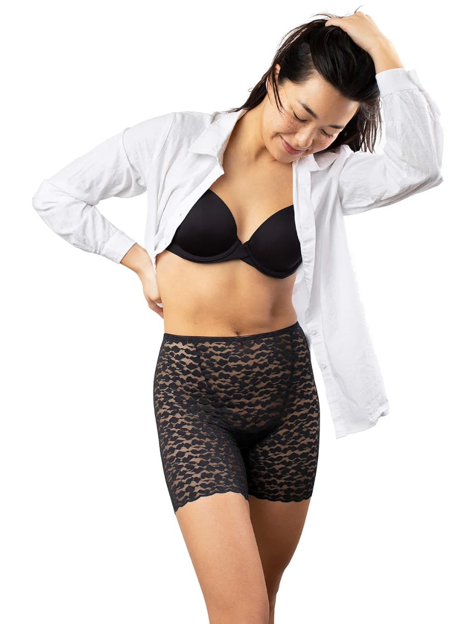 Bloomers Intimates Pantyloon Lace Slip Shorts