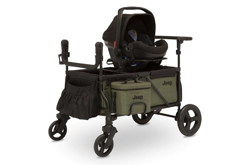 jeep stroller wagon with car seat adapter