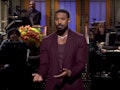 Michael B. Jordan joked that he's on Raya after breaking up with Lori Harvey on 'SNL.'