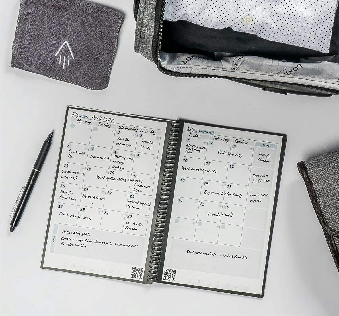 Rocketbook Reusable Panda Planner