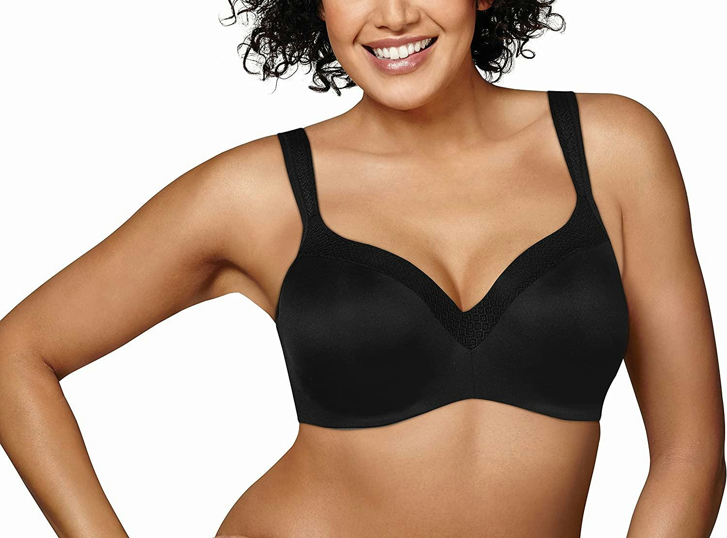 Playtex Love My Curves Balconette Underwire Full Coverage Bra