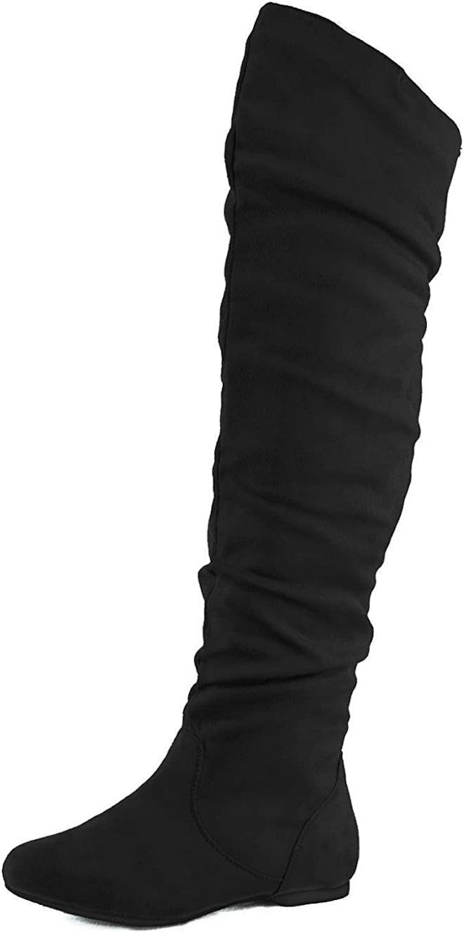 Nature Breeze Stretchy Thigh-High Boots