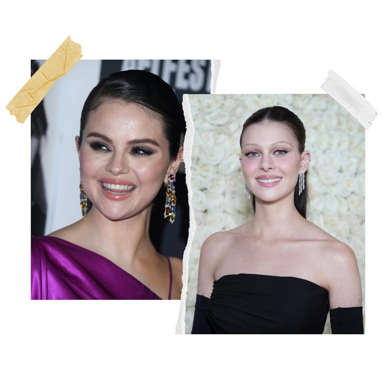 Selena Gomez and Nicola Peltz Beckham celebrated New Year's in matching Valentino mini dresses and m...