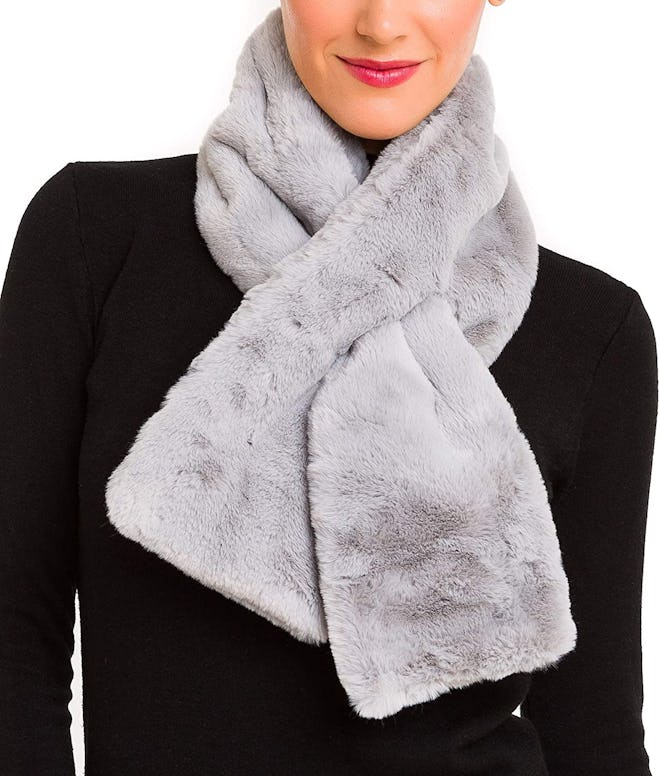 MELIFLUOS DESIGNED IN SPAIN Faux Fur Scarf