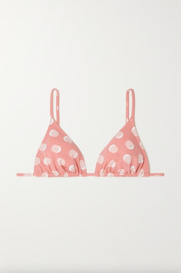 ERES Nocturne Lune Polka-Dot Bikini Top