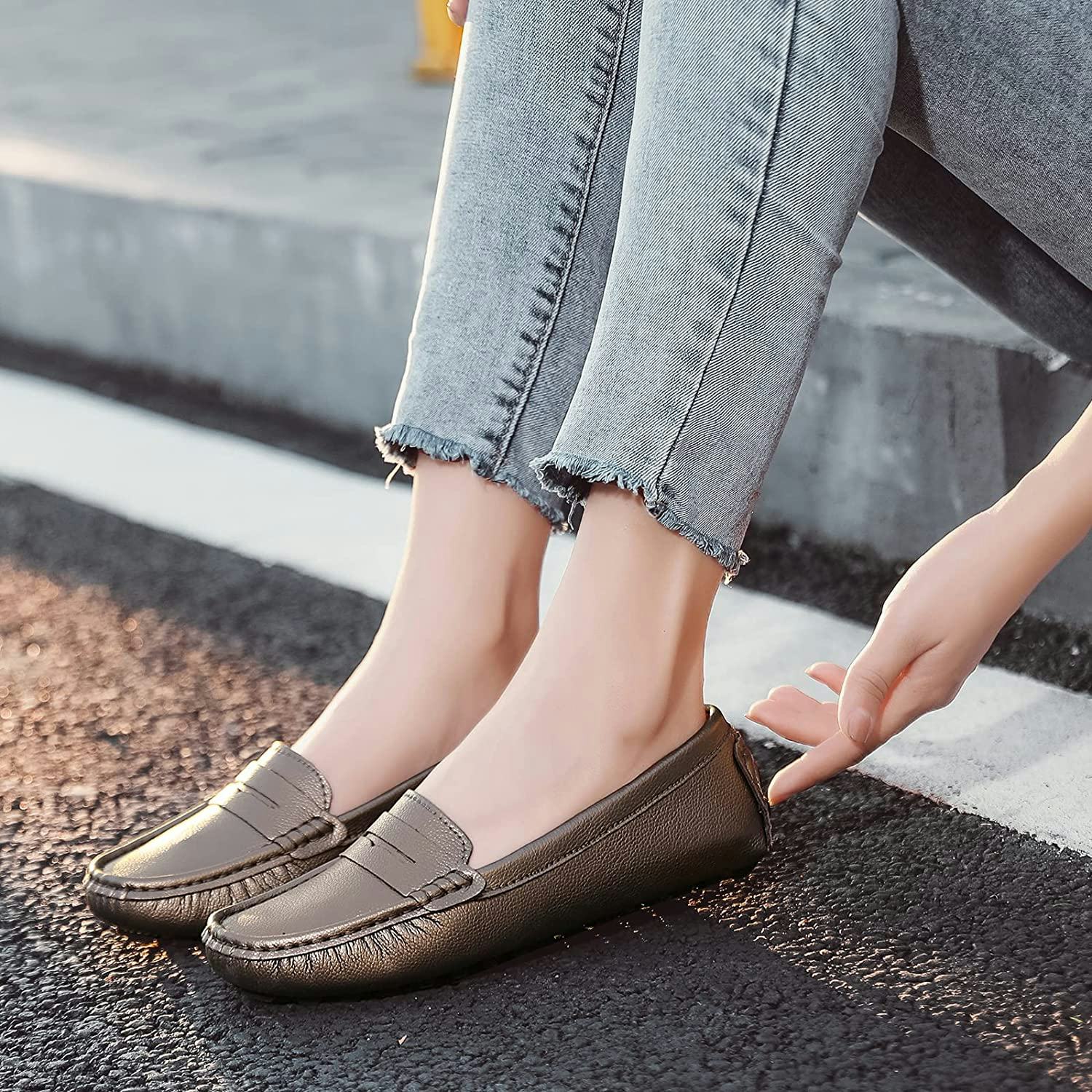 BEAUSEEN Penny Loafers