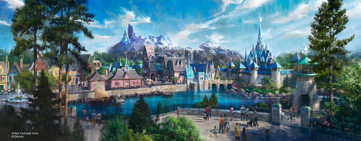 Disneys Frozen Themed Land Is Opening In 2023 With New Rides