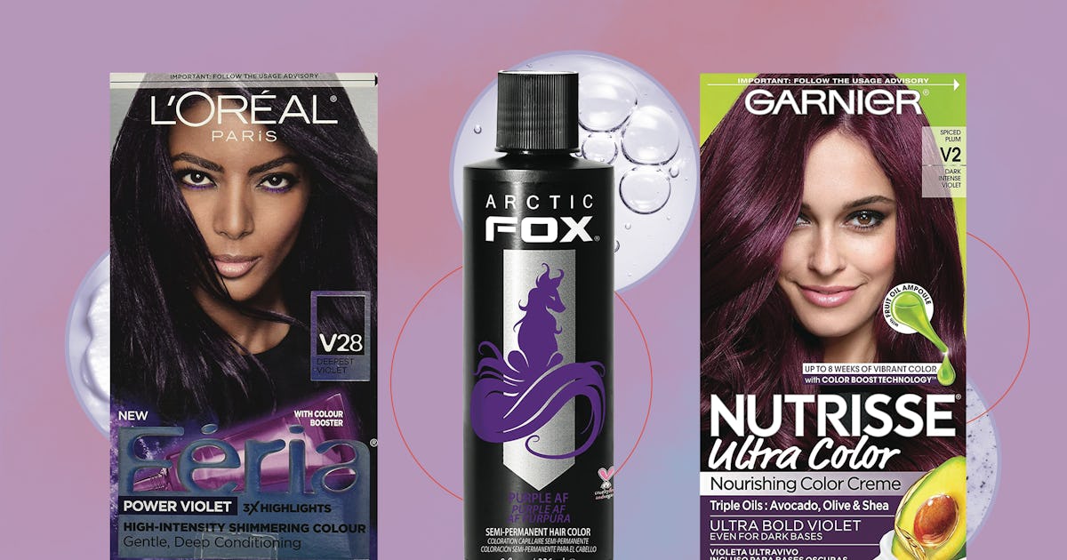 Best Dark Purple Hair Dye For Dark Hair