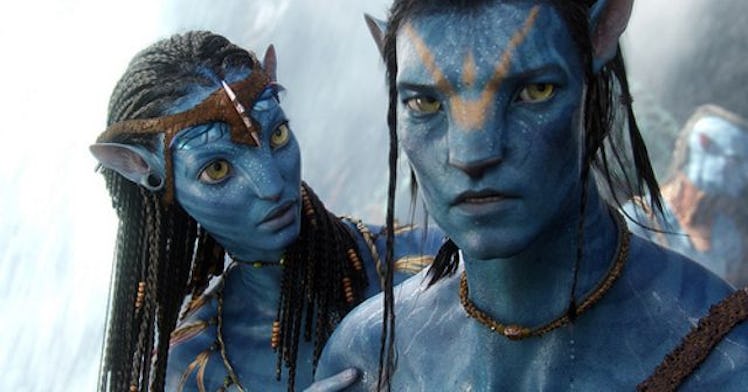 Sam Worthington as Jake Sully, and Zoe Saldaña as Neytiri in Avatar 2