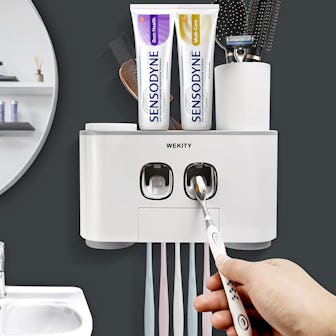 WEKITY Toothbrush Holder & Dispenser