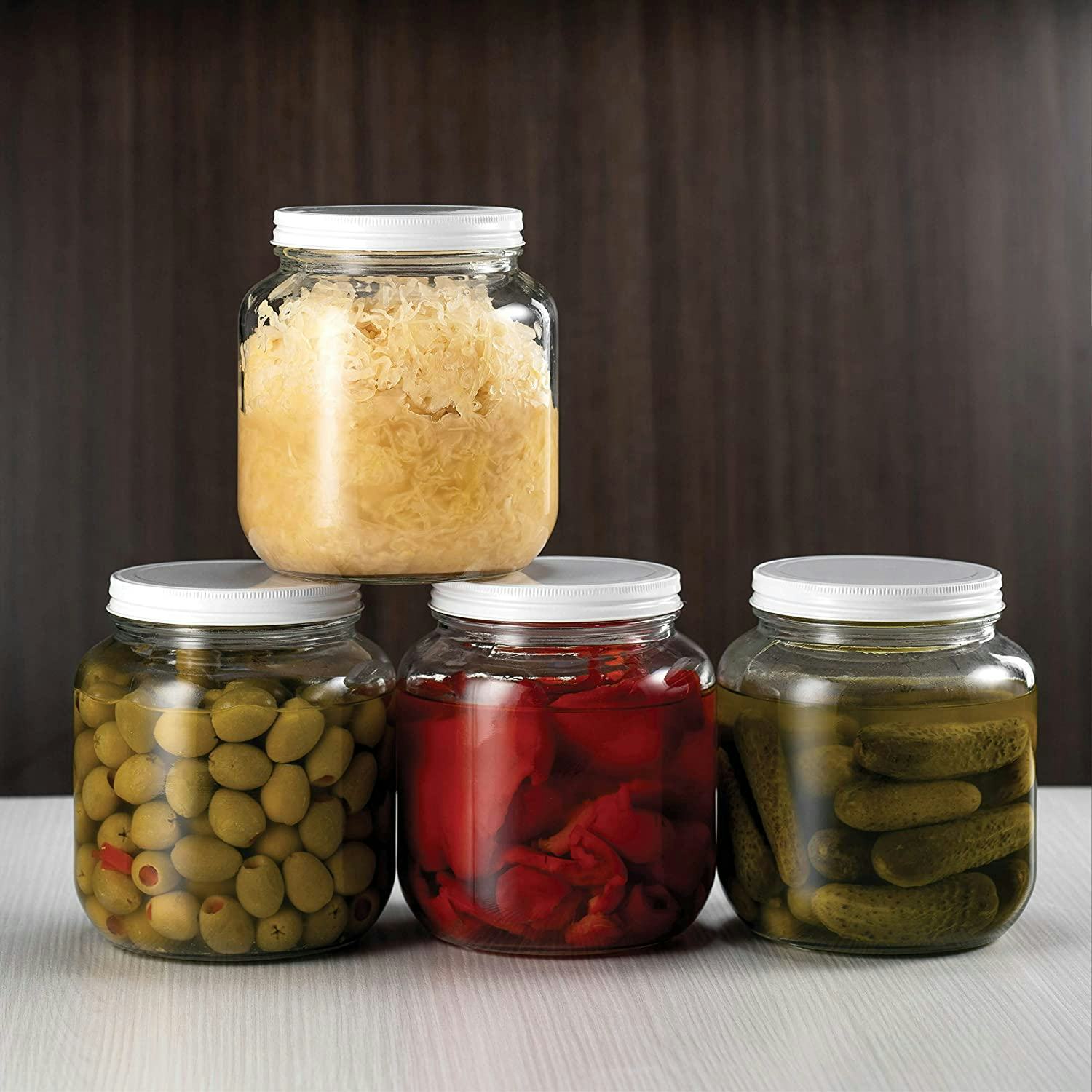 Paksh Novelty Half-Gallon Jars (4-Pack)