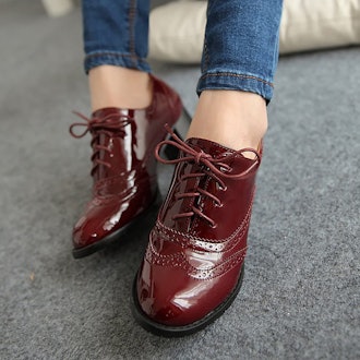 Odema Heeled Oxford Shoes