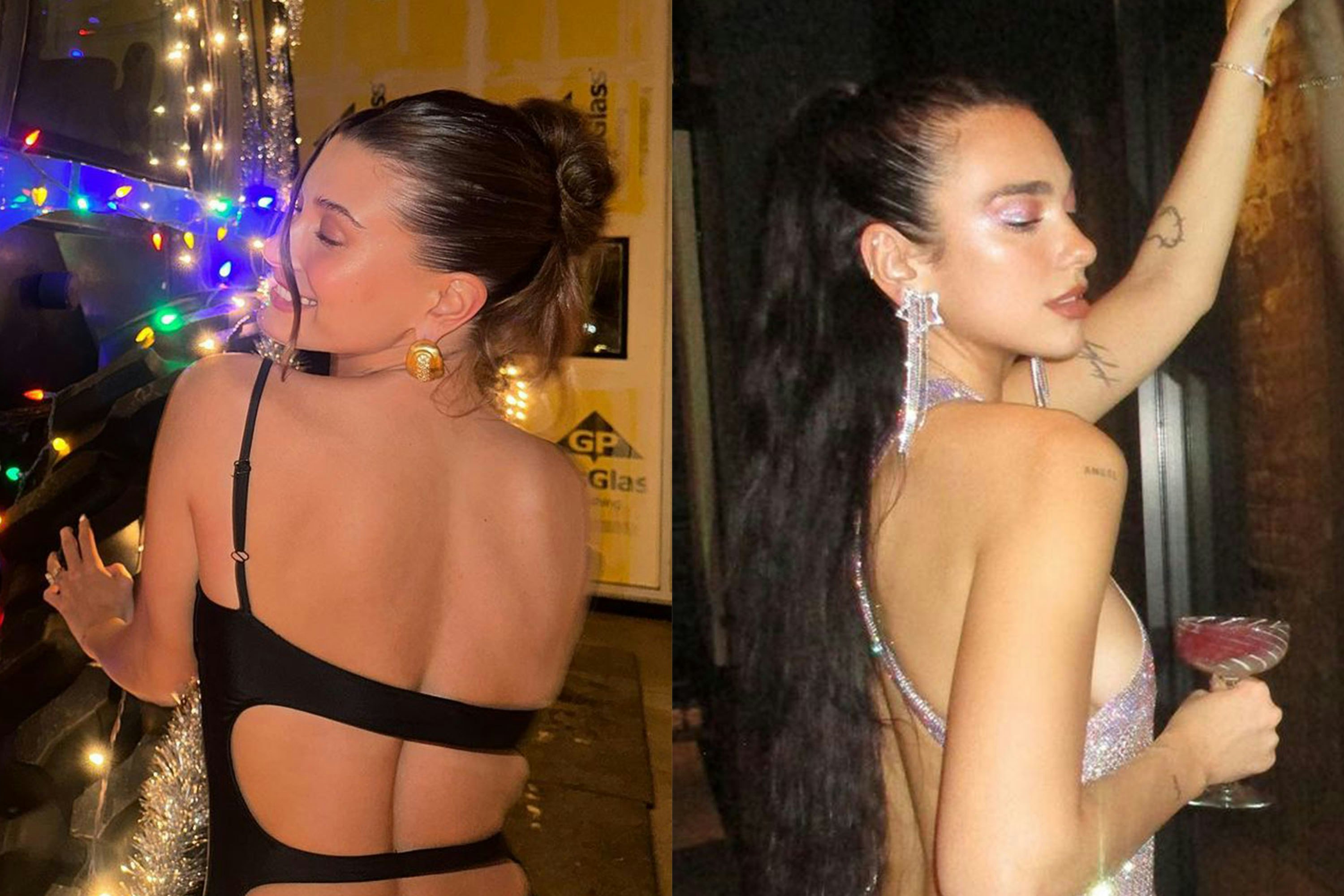 Dua Lipa Maximized Her Thong's Exposure with a Pair of Baggy, Low