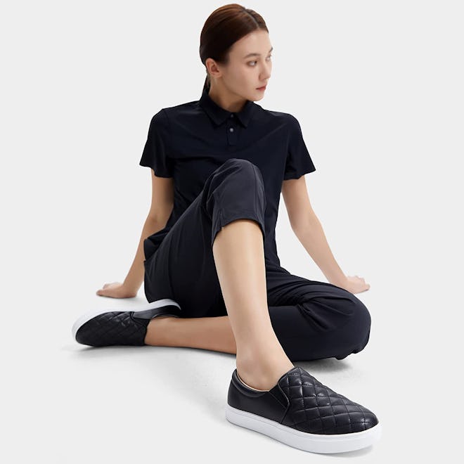 STQ Quilted Slip-On Sneakers