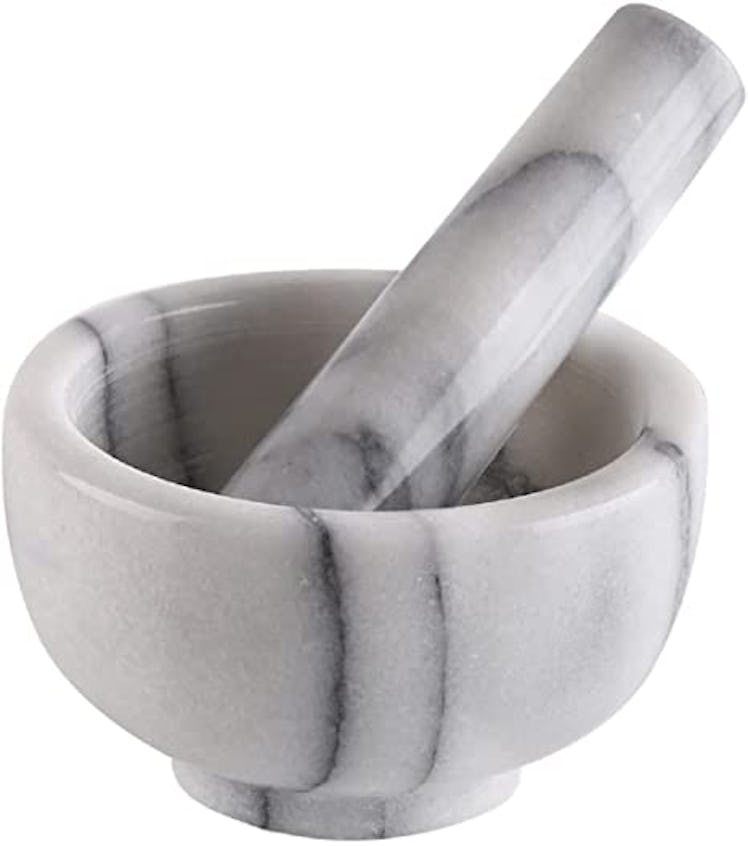 Greenco Marble Mortar & Pestle Set