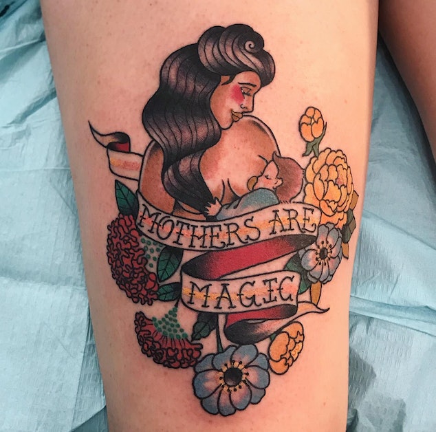 Can You Get A Tattoo While Breastfeeding  Saved Tattoo