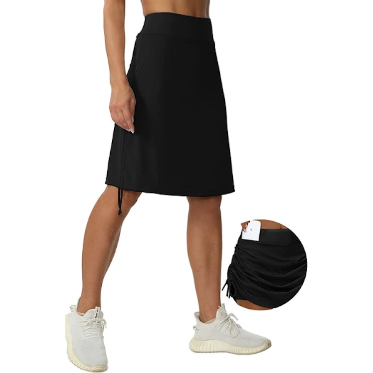 Cakulo Knee Length Athletic Skort