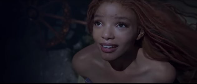Hallie Bailey stars as Ariel in "The Little Mermaid."