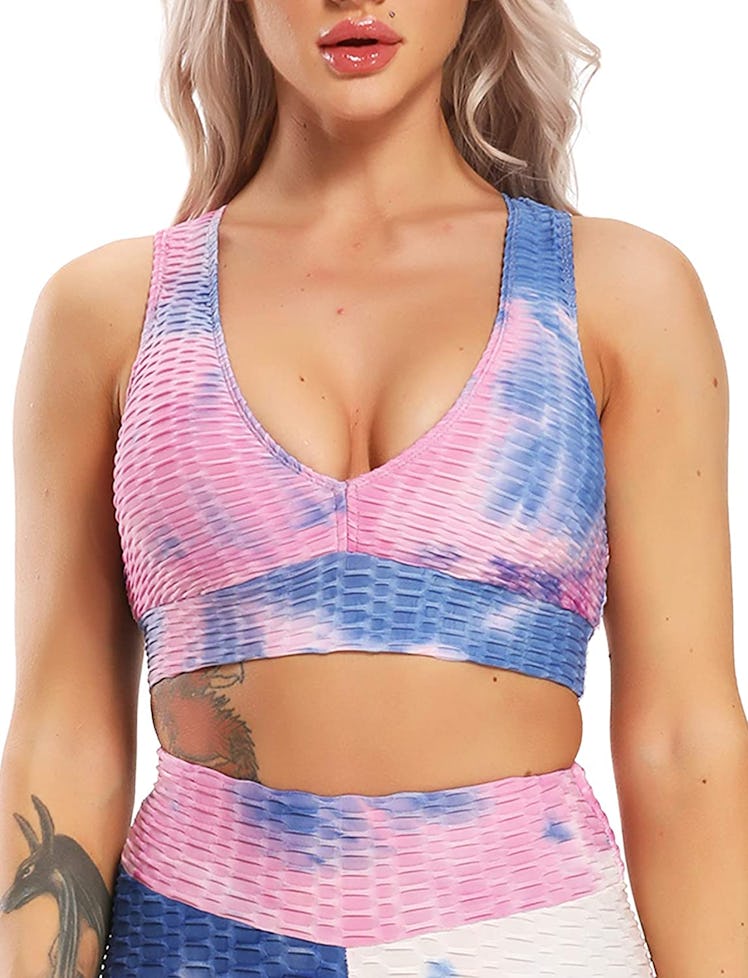 SEASUM Textured Sports Bra