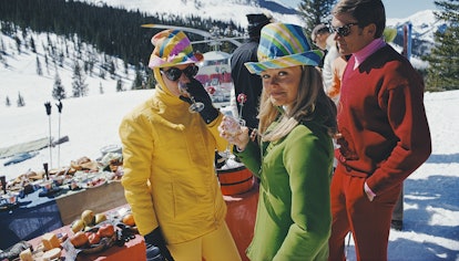 An après ski party in Snowmass Village in 1968