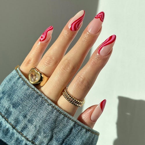 From cute hearts to solid bright red, here are the best press-on nails to try for Valentine's Day 20...