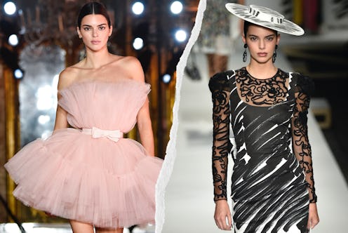 kendall jenner fashion week runway looks