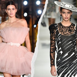 kendall jenner fashion week runway looks