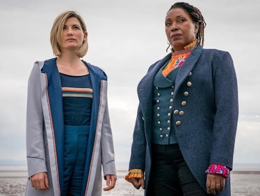 Jodie Whittaker as the Doctor and Jo Martin as the Fugitive Doctor  