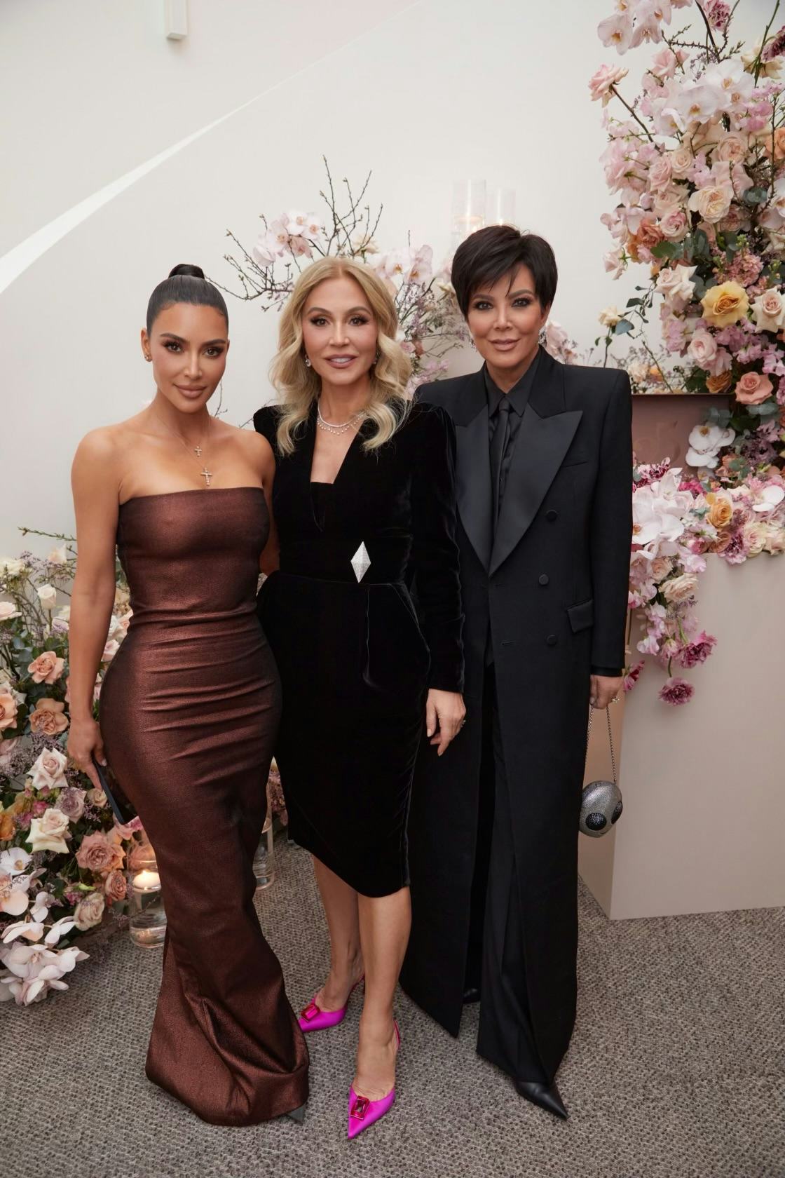 Anastasia Soare, Kim Kardashian, &amp; Kris Jenner celebrated Anastasia Beverly Hills' 25th anniversary.