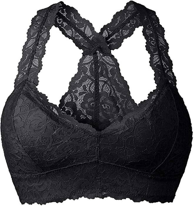 YIANNA Floral Lace Bralette