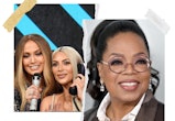 Kim Kardashian, Oprah, and Jennifer Lopez took a selfie together at Anastasia Beverly Hills' star-st...