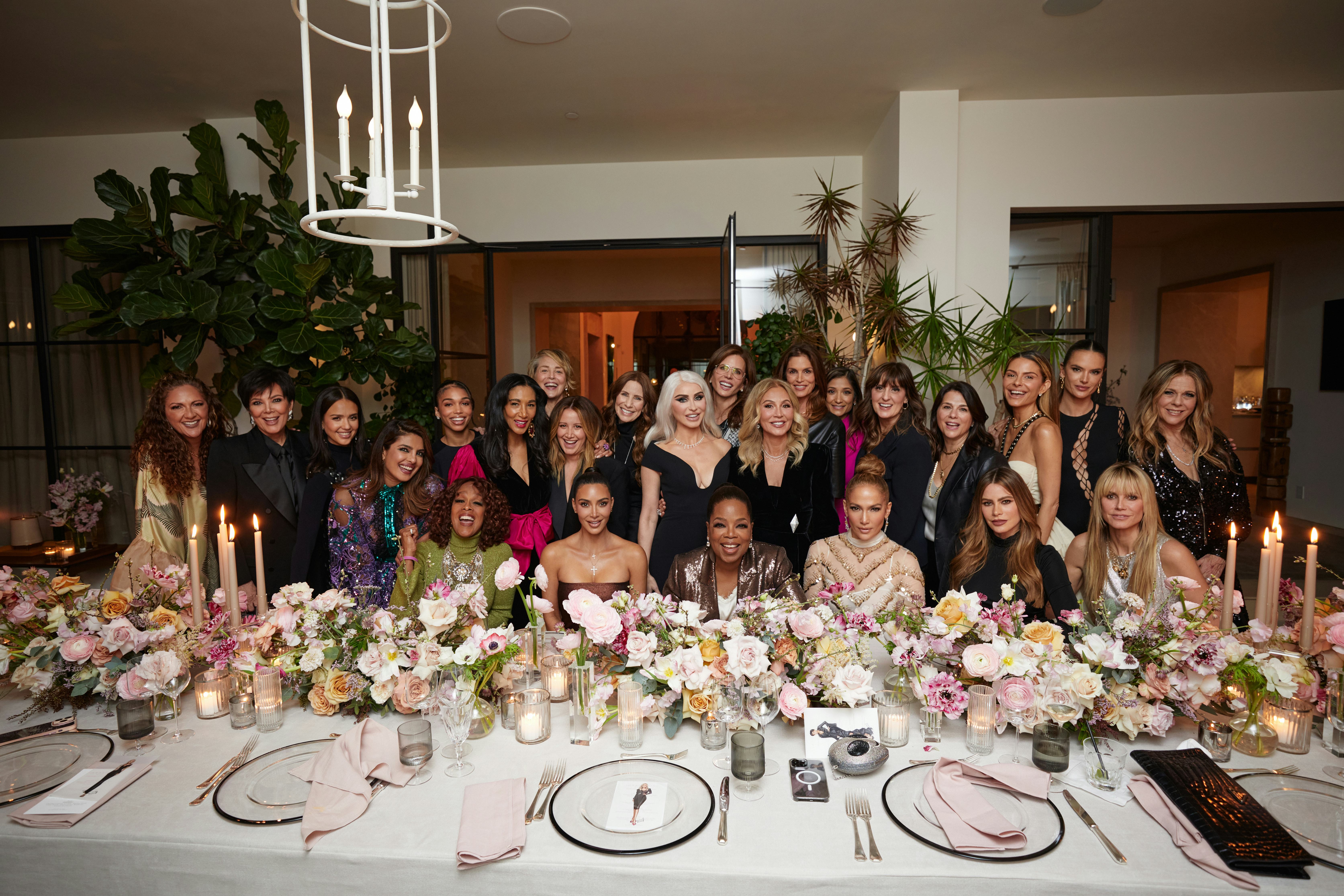 Anastasia Soare, Kim Kardashian, Kris Jenner, Oprah Winfrey, Jennifer Lopez, &amp; more celebrities cele&hellip;