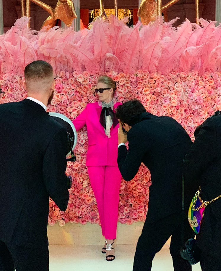 Lisa Love at the Met Gala event.