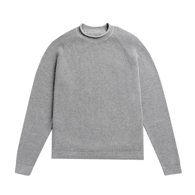 Men's Atlas Waffle Roll Neck Sweater