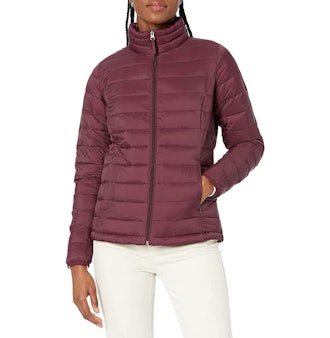 Amazon Essentials Women's Lightweight Water-Resistant Packable Puffer Jacket
