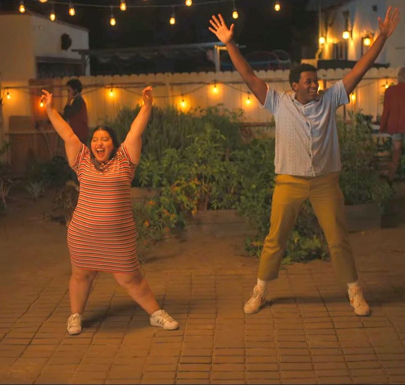 Keyla Monterroso Mejia as Gloria and Michael Solomon as Rusty in Freeridge
